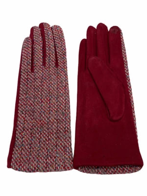 Zdjęcie produktu INKA BRAND Rękawiczki w kolorze bordowym rozmiar: onesize