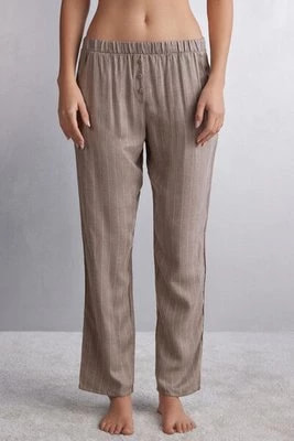 Zdjęcie produktu Intimissimi Długie Spodnie z Płótna Modalowego Comfort First Kobieta Naturalny Rozmiar