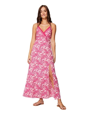 Zdjęcie produktu Ipanima Sukienka w kolorze różowo-białym rozmiar: 34/36