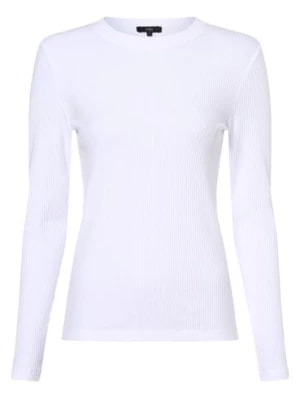 Zdjęcie produktu IPURI Damska koszulka z długim rękawem Kobiety Bawełna biały jednolity,