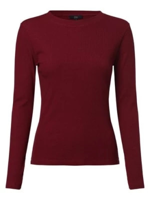 Zdjęcie produktu IPURI Damska koszulka z długim rękawem Kobiety Bawełna czerwony jednolity,