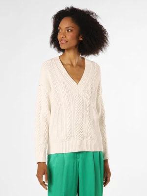Zdjęcie produktu IPURI Sweter damski Kobiety Bawełna biały jednolity,