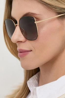 Zdjęcie produktu Isabel Marant okulary przeciwsłoneczne damskie kolor złoty