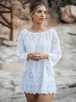 Zdjęcie produktu Isla Bonita by SIGRIS Bluzka w kolorze białym rozmiar: XL