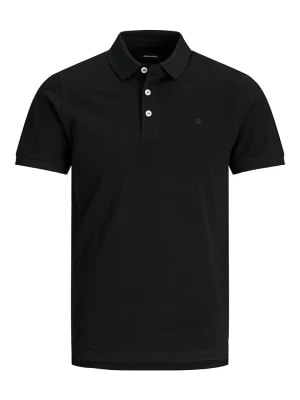 Zdjęcie produktu Jack & Jones Koszulka polo "Jjepaulos" w kolorze czarnym rozmiar: M