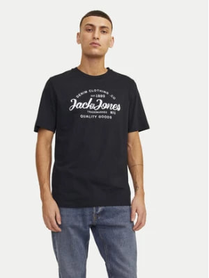 Zdjęcie produktu Jack&Jones T-Shirt Forest 12247972 Czarny Standard Fit