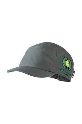 Zdjęcie produktu Jack Wolfskin czapka z daszkiem dziecięca SMILEYWORLD kolor zielony z nadrukiem