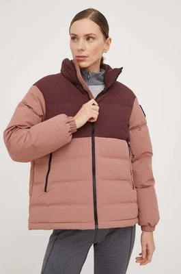 Zdjęcie produktu Jack Wolfskin kurtka puchowa damska kolor różowy zimowa