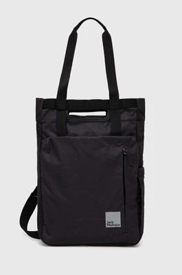 Zdjęcie produktu Jack Wolfskin plecak Ebental damski kolor czarny duży wzorzysty 2020341