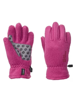 Zdjęcie produktu Jack Wolfskin Rękawiczki polarowe w kolorze różowym rozmiar: 140