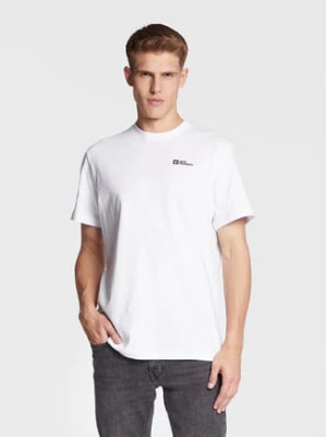 Zdjęcie produktu Jack Wolfskin T-Shirt Essential 1808382 Biały Regular Fit