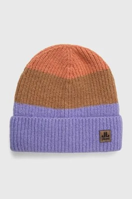 Zdjęcie produktu Jail Jam czapka z domieszką wełny kolor fioletowy
