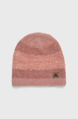 Zdjęcie produktu Jail Jam czapka z domieszką wełny kolor różowy