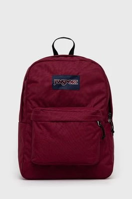 Zdjęcie produktu Jansport plecak kolor bordowy duży gładki