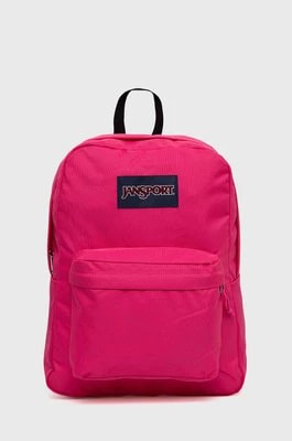 Zdjęcie produktu Jansport plecak kolor różowy duży z aplikacją
