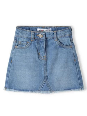 Zdjęcie produktu Jeansowa spódniczka krótka niebieska dla niemowlaka Minoti