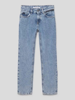 Zdjęcie produktu Jeansy o kroju regular fit z naszywką z logo model ‘VINTAGE OCEAN’ Calvin Klein Jeans