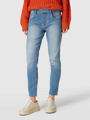 Zdjęcie produktu Jeansy o kroju skinny fit z kieszenią zapinaną na zamek błyskawiczny Blue Fire Jeans