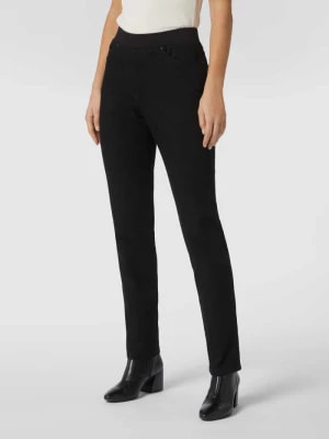 Zdjęcie produktu Jeansy o kroju slim fit z 5 kieszeniami i elastycznym pasem — ‘Super Dynamic’ Raphaela By Brax