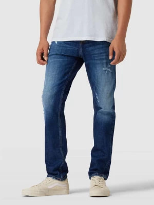 Zdjęcie produktu Jeansy o kroju slim fit z przetarciami model ‘AUSTIN’ Tommy Jeans
