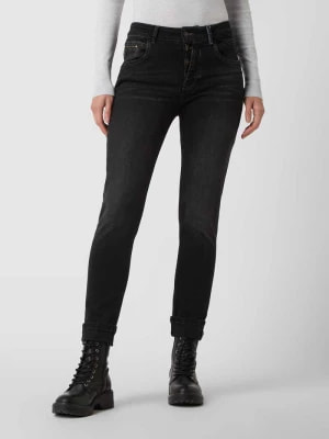 Zdjęcie produktu Jeansy o kroju slim tapered fit z dodatkiem streczu model ‘Gigi’ Blue Fire Jeans