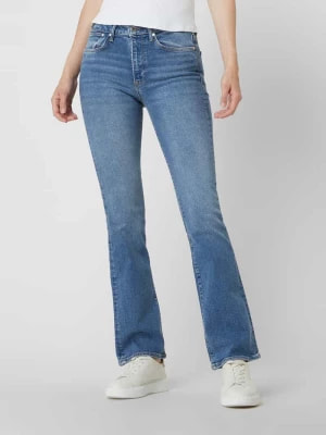 Zdjęcie produktu Jeansy o rozkloszowanym kroju z wysokim stanem i dodatkiem streczu model ‘Maria’ Mavi Jeans