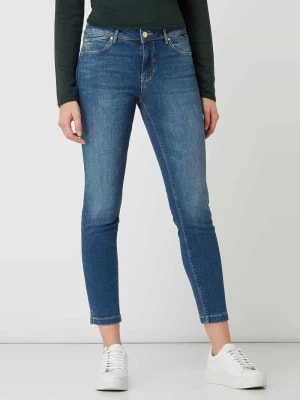 Zdjęcie produktu Jeansy skrócone o kroju super skinny fit z dodatkiem streczu model ‘Adriana Ankle’ Mavi Jeans