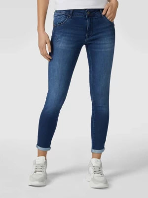 Zdjęcie produktu Jeansy skrócone o kroju super skinny fit z dodatkiem streczu model ‘Lexy’ Mavi Jeans