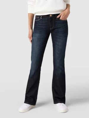 Zdjęcie produktu Jeansy z poszerzaną nogawką i średnim stanem z mieszanki bawełny model ‘Bella’ Mavi Jeans