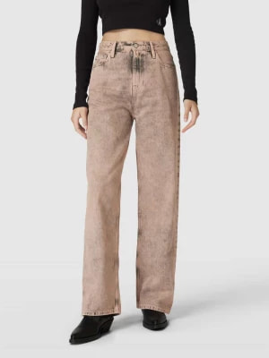 Zdjęcie produktu Jeansy z wysokim stanem i efektem znoszenia model ‘HIGH RISE’ Calvin Klein Jeans