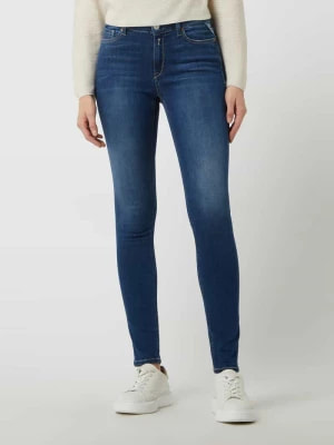 Zdjęcie produktu Jeansy z wysokim stanem o kroju skinny fit z dodatkiem streczu model ‘Luzien’ Replay