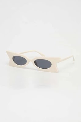 Zdjęcie produktu Jeepers Peepers okulary przeciwsłoneczne kolor beżowy