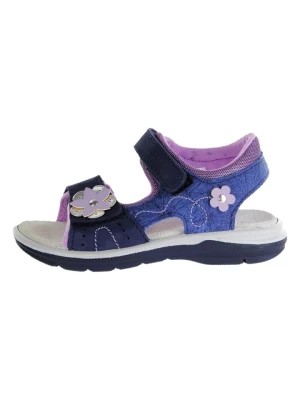 Zdjęcie produktu Jela shoes Skórzane sandały w kolorze granatowo-fioletowym rozmiar: 29
