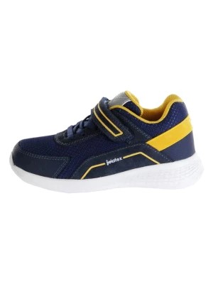 Zdjęcie produktu Jela shoes Skórzane sneakersy w kolorze granatowo-żółtym rozmiar: 30