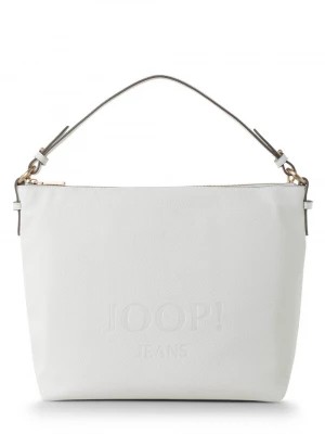 Zdjęcie produktu JOOP! Damska torba na ramię ze skóry Kobiety skóra beżowy|biały jednolity,