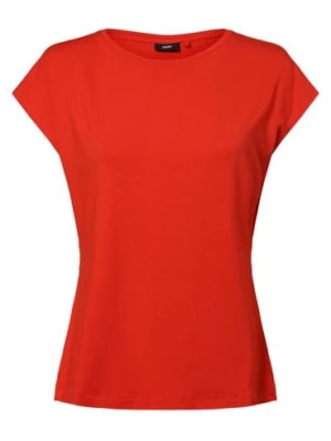 Zdjęcie produktu JOOP! T-shirt damski Kobiety wiskoza czerwony jednolity,