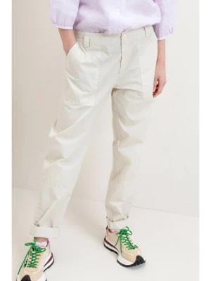 Zdjęcie produktu Josephine & Co Spodnie w kolorze kremowym rozmiar: 38