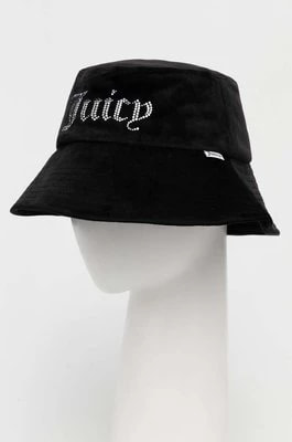 Zdjęcie produktu Juicy Couture kapelusz welurowy kolor czarny