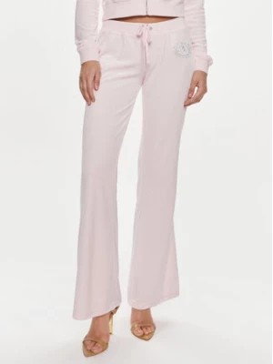 Zdjęcie produktu Juicy Couture Spodnie dresowe Heritage Dog JCBBJ223814 Różowy Slim Fit