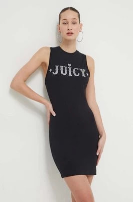 Zdjęcie produktu Juicy Couture sukienka kolor czarny mini prosta