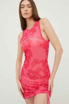 Zdjęcie produktu Juicy Couture sukienka kolor różowy mini dopasowana