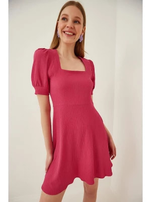 Zdjęcie produktu Jumeon Sukienka w kolorze różowym rozmiar: 42