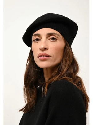 Zdjęcie produktu Just Cashmere Kaszmirowa czapka "Paris" w kolorze czarnym rozmiar: onesize