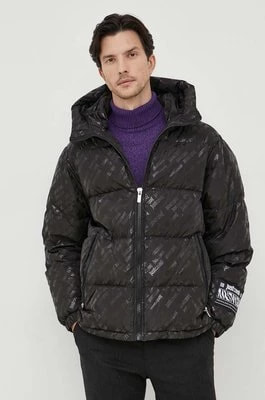 Zdjęcie produktu Just Cavalli kurtka puchowa męska kolor czarny zimowa