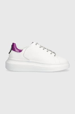 Zdjęcie produktu Just Cavalli sneakersy skórzane kolor biały 76RA3SB1