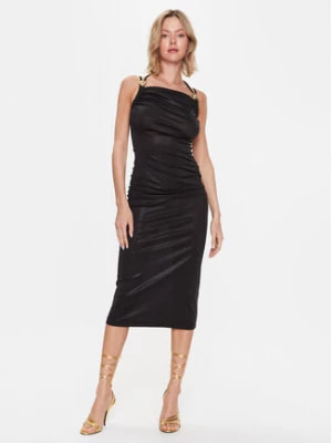 Zdjęcie produktu Just Cavalli Sukienka koktajlowa 74PBO924 Czarny Slim Fit