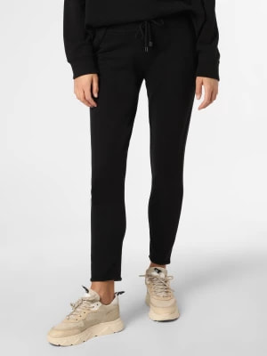 Zdjęcie produktu Juvia Damskie spodnie dresowe Kobiety Bawełna czarny jednolity,