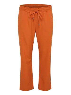 Zdjęcie produktu KAFFE curve Spodnie "Coletta" w kolorze pomarańczowym rozmiar: 50