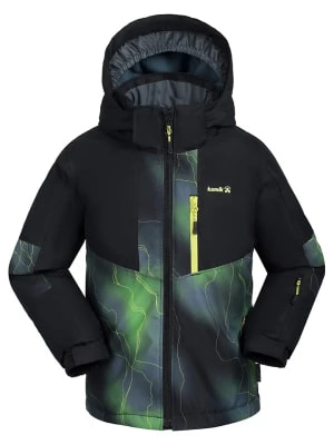 Zdjęcie produktu Kamik Kurtka narciarska "Devin" w kolorze zielono-czarnym rozmiar: 122