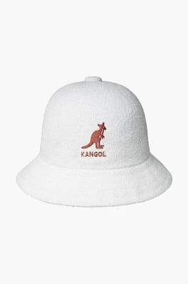 Zdjęcie produktu Kangol kapelusz Big Logo Casual kolor biały K3407 WHITE K3407.WHITE-WHITE